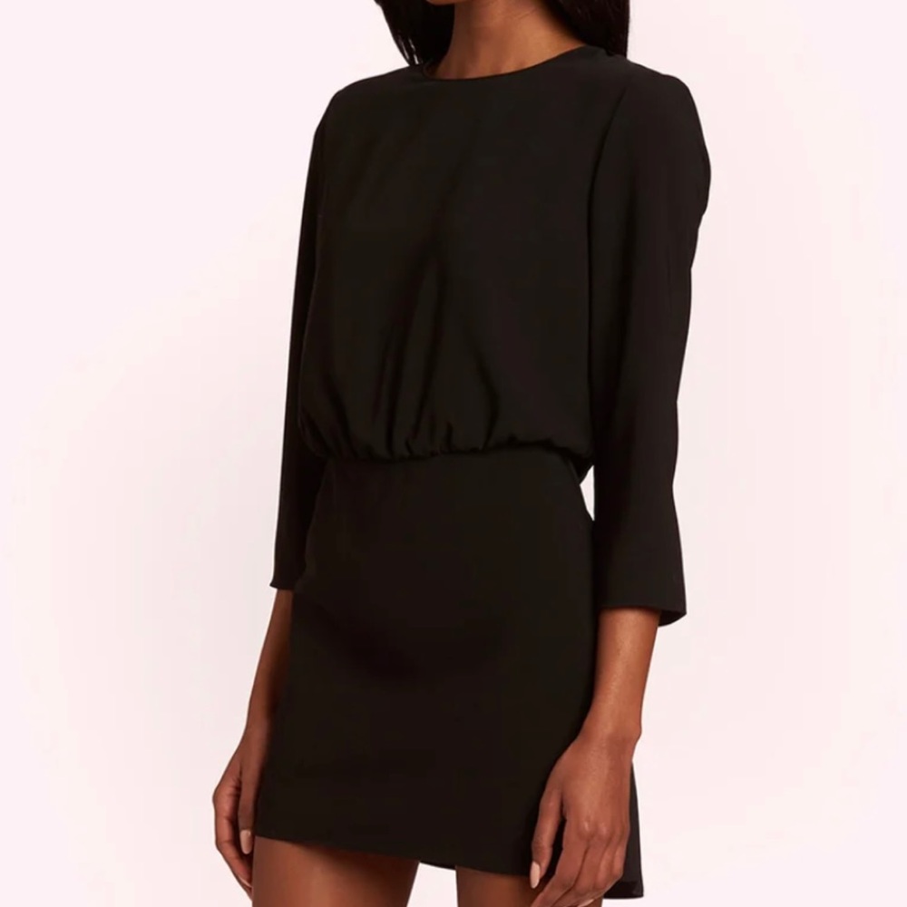 AMANDA UPRICHARD PHEBES DRESS - BLACK NWT